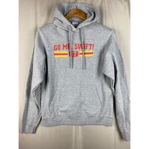 Port & Company Go Mr Swift Hoodie sz Small/Medium Taylor Travis Kelce KC Chiefs